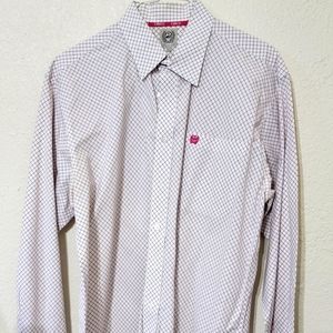 Cinch long sleeve button down western shirt